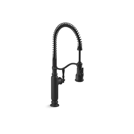 Kohler Tournant Pro 1H Kitchen W/ Po Spray 77515-BL